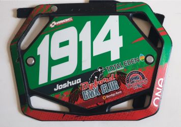 Byford BMX Number Plate - $30